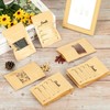 YHNTGB 100pcs Seed Envelopes Resealable with Clear Window Kraft Paper