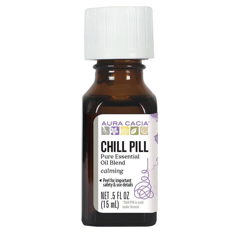 Aura Cacia Essential Solutions Chill Pill Stress Down Essential Oil,