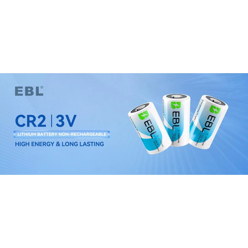 EBL CR2 3V Lithium Batteries DL-CR2 Photo 3V Battery for