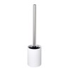 Ridder Touch Toilet Brush, Poly Resin, White, 8.5 x 8.5