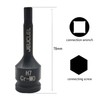 JEUCLEL 7mm Hex Impact Bit Socket, H7 1/2-Inch Impact Drive