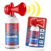 HappyAlley 2 Pack Large Air Horn for Safety 3.5oz, 122dB