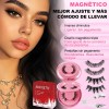Kit De Pestañas Postizas Magnéticas Reutilizables 2 Pairs
