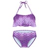 Mermaids 123 Bikini Funny Purple
