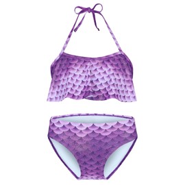 Mermaids 123 Bikini Funny Purple