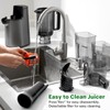Cold Press Juicer, Masticating Juicer with 5.4" Wide Feed Chute,