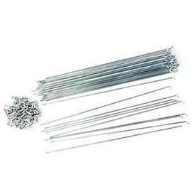 Juso Spokes #14 10.0 inches (255 mm), Pack of 36, CP with Nipple