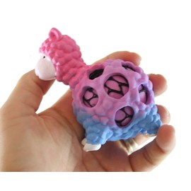 Curious Minds Busy Bags 2 Rainbow Alpaca Squishy Color Changing Gel Doh Blob Mesh Ball with Soft Web - Squishy Fidget Ball OT (Set of 2 Random Colors)