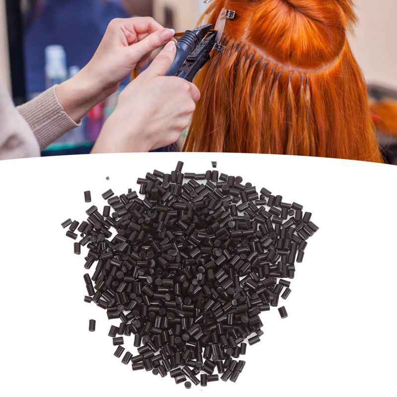 Keratin Glue 100g Granule Hair Extension Brown Fusion Italian Rebond