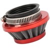 Carburetor Air Filter Adapter Red Replacement for 23cc 33cc 43cc