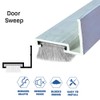 Door Bottom Sweep Pile Brush Seal (#7451) (42")