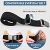 SANSTHS Mens Belt Quick Release, Unisex Adventure Belt with Heavy