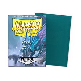 Dragon Shield Pack 100 Sleeves - Standard Size - Color: Petrol (Matte)