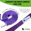 Maximum Pet Products Purple dog training lead 30ft/9m
