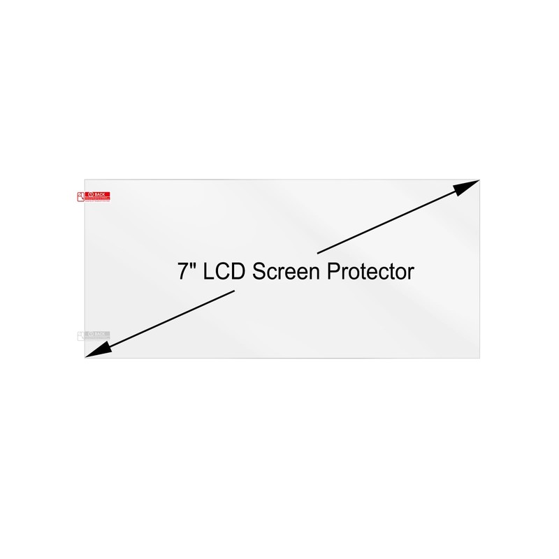 HIKUDIY 5PCS 7.1 inch LCD Screen Protector Film - Scratch-Resistant