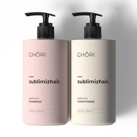 Champú Y Acondicionador Herbal Premium Sublimizhair Para Un Cabello Suave Y Sedoso  Desenreda, Fortalece El Cabello Dañado  Hidratación Profunda Y... 