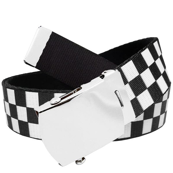 Build A Belt Classic Silver 1.25" Wide Slider Buckle with