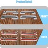 AUCERAMIC Chrome Mirror Caps Fit for Ford F150 2021 2022