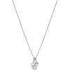 Fossil womens Sterling silver 0 No Gemstone Necklaces - JFS00539040