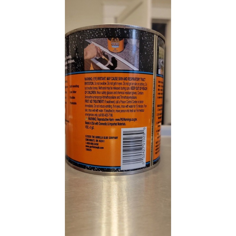 Gorilla *Black* Waterproof Patch & Seal Liquid 32 oz