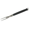 Chef Craft 21468 1-Piece BBQ Fork with Silicone Handle, Gray