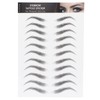 6D Eyebrow Tattoo Sticker, Eyebrow Shaping Stencils, Semi-Permanent, Hair-Like, Waterproof