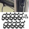 ZYWUOY 10 Pack Camping Awning Hooks Clips RV Tent Hanger