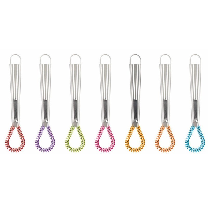 KitchenCraft Colourworks Magic Whisk, 21 cm - Red