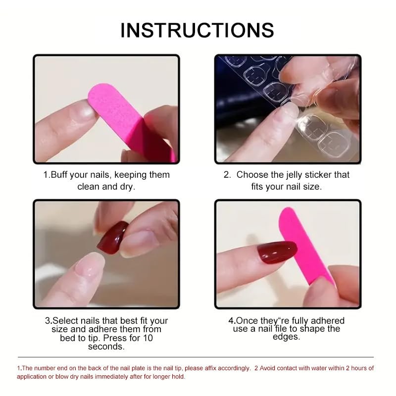 Handmade Nail Tip, Ribbon, 3D Nail Art, False Nail Design,