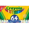 Crayola Washable Broad Line Marker Variety Set (3 Styles), Classroom