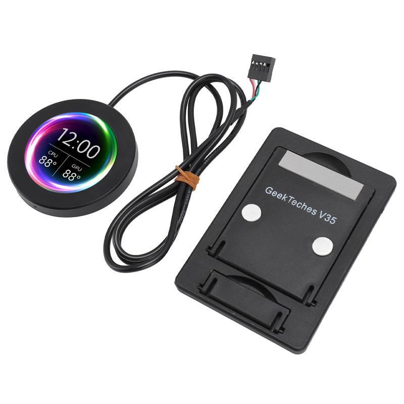 2.1 Inch AIO Computer Temp Monitor CPU Cooler LCD Display