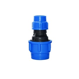 MiJunHD PE Pipe Reducing Straight Connector,50mm to 32mm Reducer Coupler Connection Plastic Quick Fittings for Garden & Agriculture Watering (1 Piece)