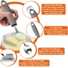 Adaptive Utensils with Adult Bib - 4pcs Weighted Utensils Set