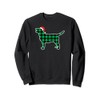 Black Yellow Chocolate Lab Christmas Labrador Sweatshirt