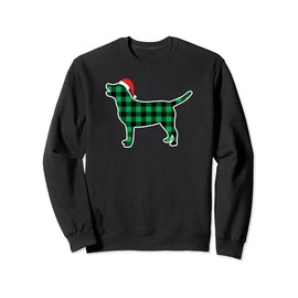 Black Yellow Chocolate Lab Christmas Labrador Sweatshirt