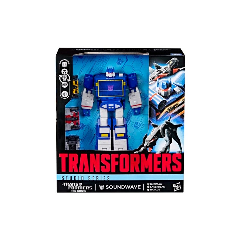Transformers Figura de Acción Studio Series La Película Leader Soundwave