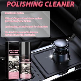 Car Interior Cleaner,Vehicle Interior Polish,Interiors Detailer Spray,Total Cars Interior Cleaner Rejuvenation,Decontamination,Interior All Purpose Car Cleaner (2PCS*100ml)