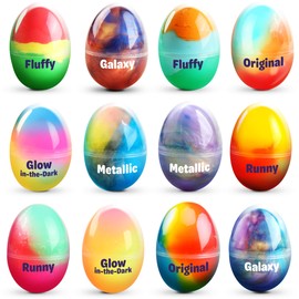 Dan&Darci Slime Kit for Kids - Party Favors for Kids 4-8, 8-12 - 4 5 6 7 8 9 10 Year Old Girl Birthday Gifts - Girls Toys Age 4-5 - Bulk Slimes Pack - Return Gifts for Boys Prize Box for Classroom