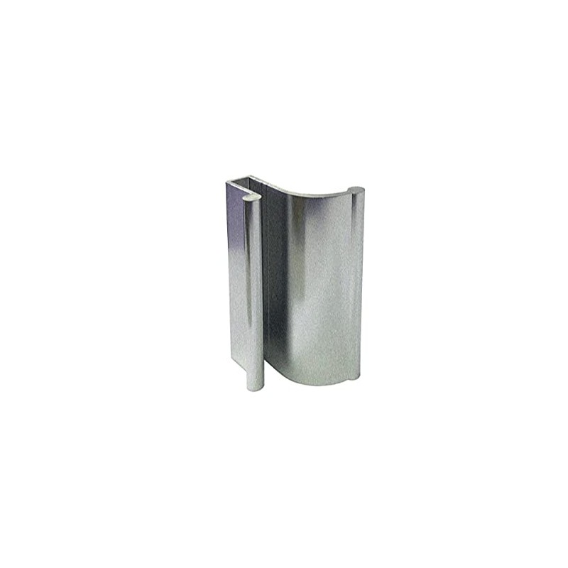 Brushed Nickel Tub Enclosure and Sliding Shower Door Pull Handle