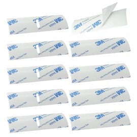 YingEnter 10 Sets Horizontal Blinds Replacement Slats, White Horizontal Blind Repair Tabs, White Blind Fixers for Horizontal Blinds Replacement Slats & Parts, 5 Ordinary + 5 Perforated