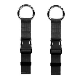 2 Pcs Add a Bag Luggage Straps,Adjustable Suitcase Belts Travel Accessories,Straps Jacket Gripper Anti,Backpack External Strap for Connecting Your Luggage Jacket