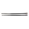 Hy Rhinestone Leather Spur Strap (One Size) (Brown)