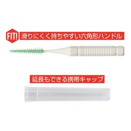 Ebis Daily Rubber Teeth Brush, SSS-S, 30 Pieces, Set of 2