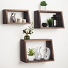 idee-home Bathroom Floating Shelves for Wall, Wood Farmhouse Decorative Wall