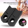 Alomejor 1 Piar Crank Cover Protector de Brazo de Funda
