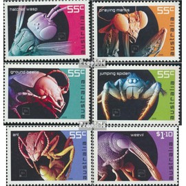 Australia 3240I-3245I (complete.issue.) unmounted mint/never hinged ** MNH 2009 Insects and spiders (Stamps for collectors) Invertebrates Other (insects, snails, bees…)
