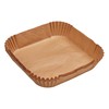 Chef Aid Square Paper Air-Fryer Liners, Pack of 40 with