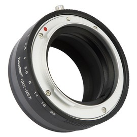Haoge manual lens adapter for Contalex CRX mount lenses for Sony E-mount NEX cameras such as α NEX, α NEX, Nex-5N, Nex-7, Nex-7N, -C3, Nex-F3, A6500, A6300, A6000, A5000, A3500, A3000, Nex-. vg10
