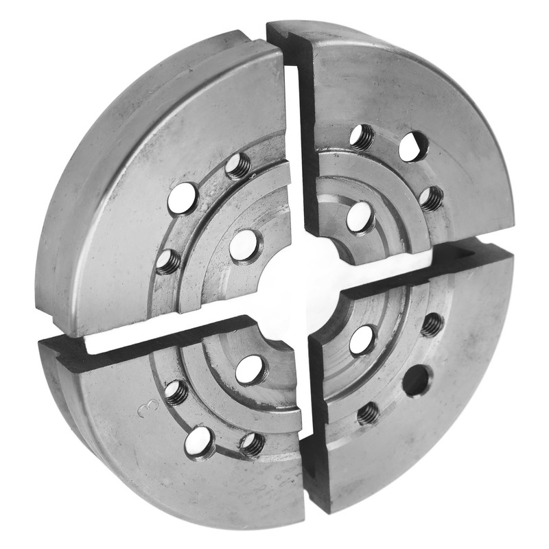 Wood Lathe Chuck Strong Wear Resistant Compact Stable Performance Woodworking