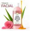 Agua De Rosas Con Miel Orgánica Y Aloe Vera Tónico